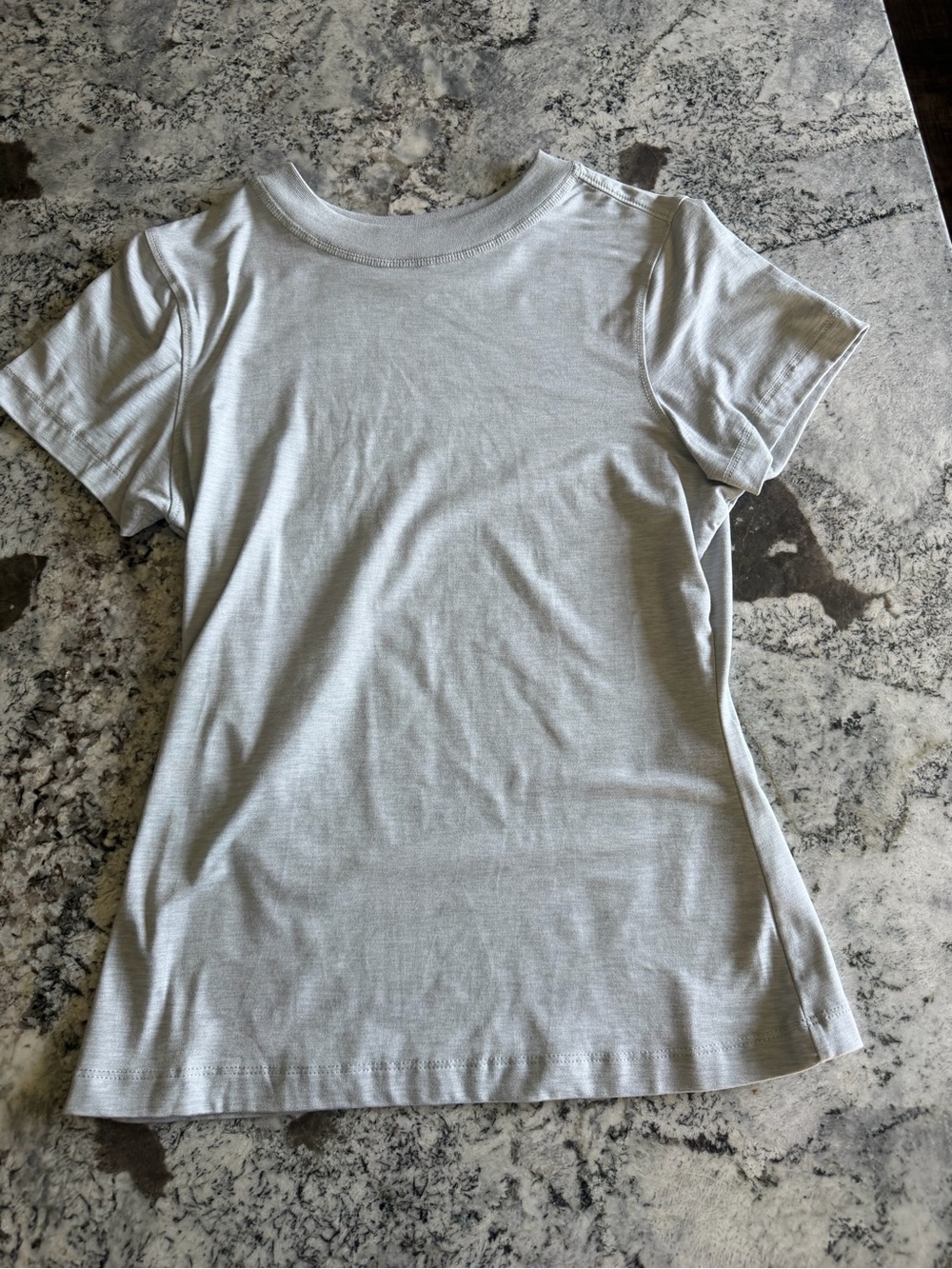 7 Diamonds Gray Crewneck Tee
